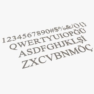 Letters Times New Roman
