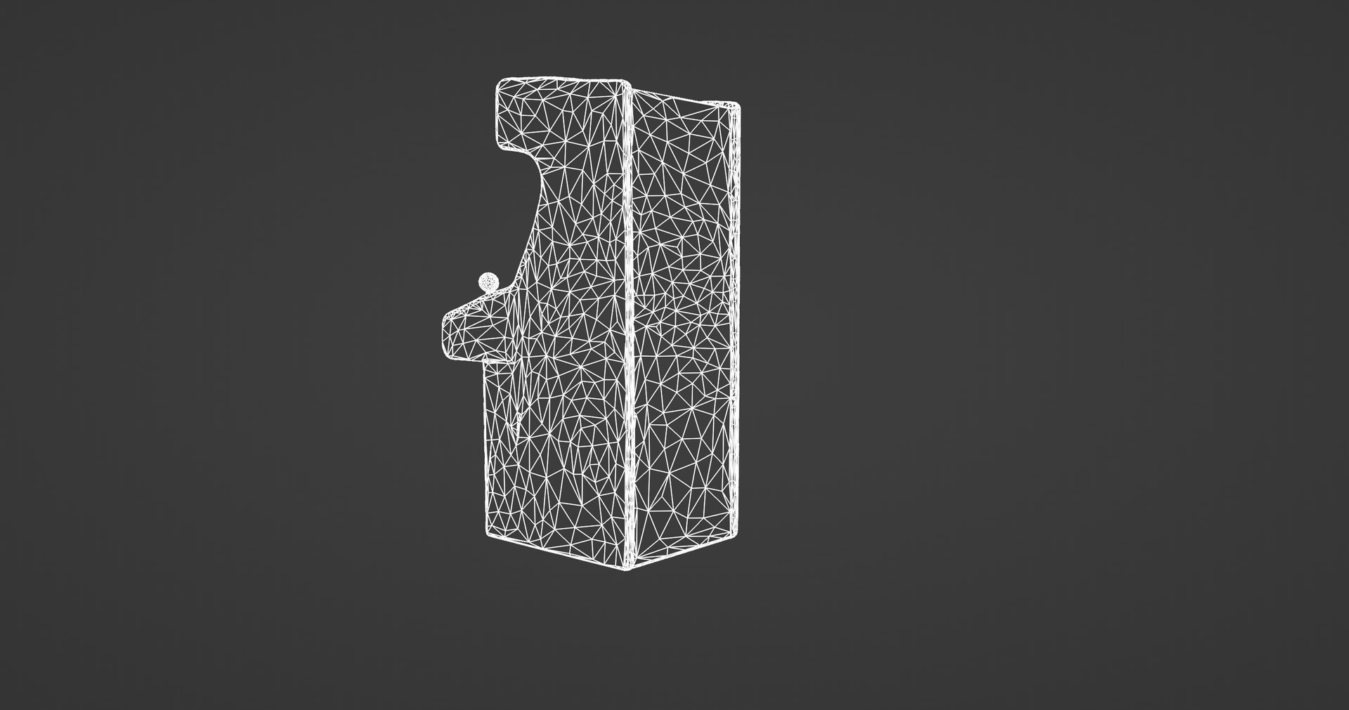 Vibrant Retro Arcade Machine 3D Model - TurboSquid 2344365