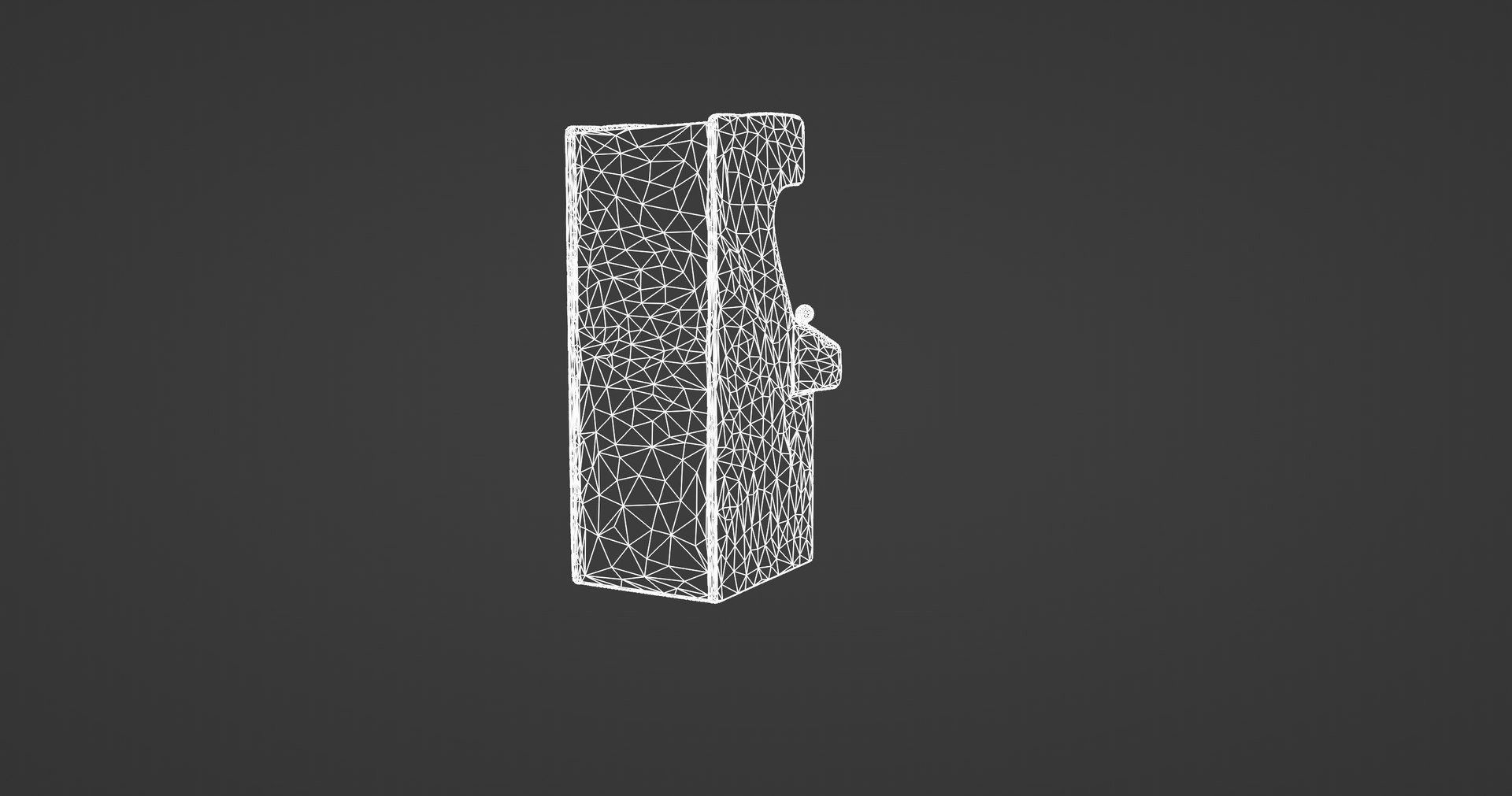 Vibrant Retro Arcade Machine 3D Model - TurboSquid 2344365