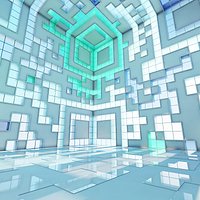 Architectural Cube Interior
