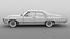 1967 chevrolet impala 3D model