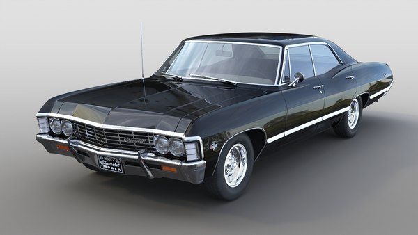 3D  1967 Chevrolet Impala - TurboSquid 1412370