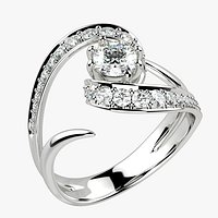 5mm Stone Gold Ring