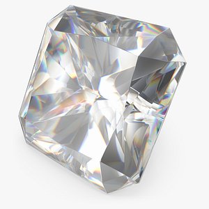 Radiant Cut Diamond model