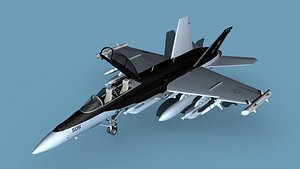 3D Boeing EA-18G Growler V03