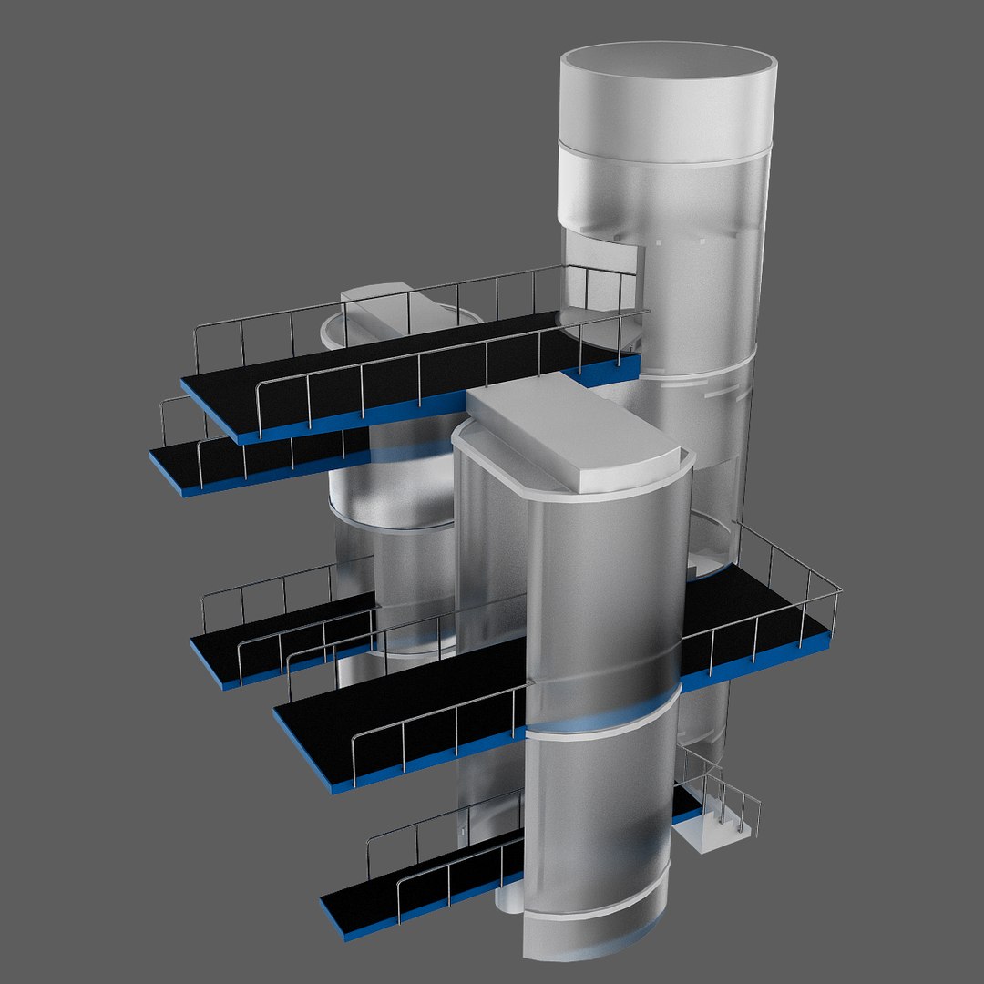 Maya Diving Tower Ramp
