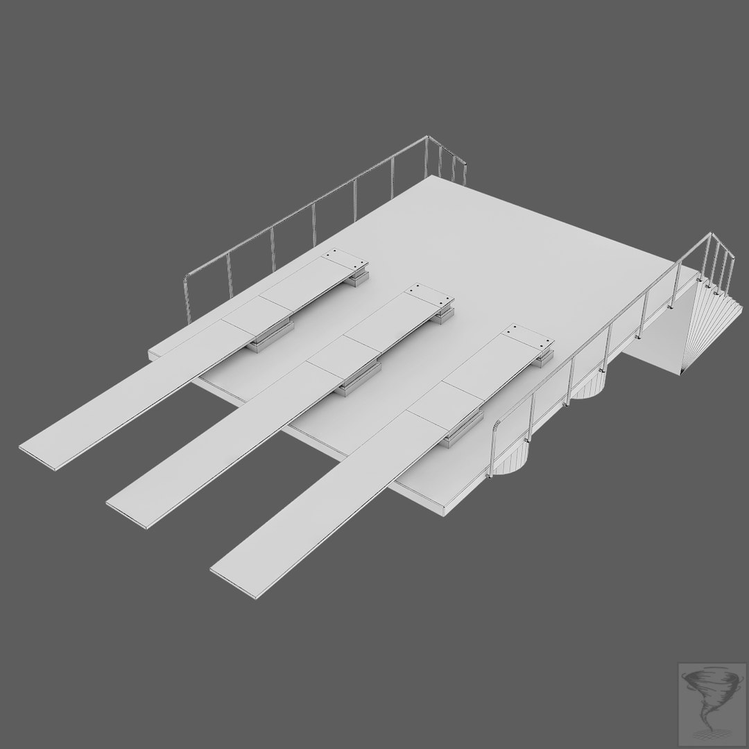 Maya Diving Tower Ramp