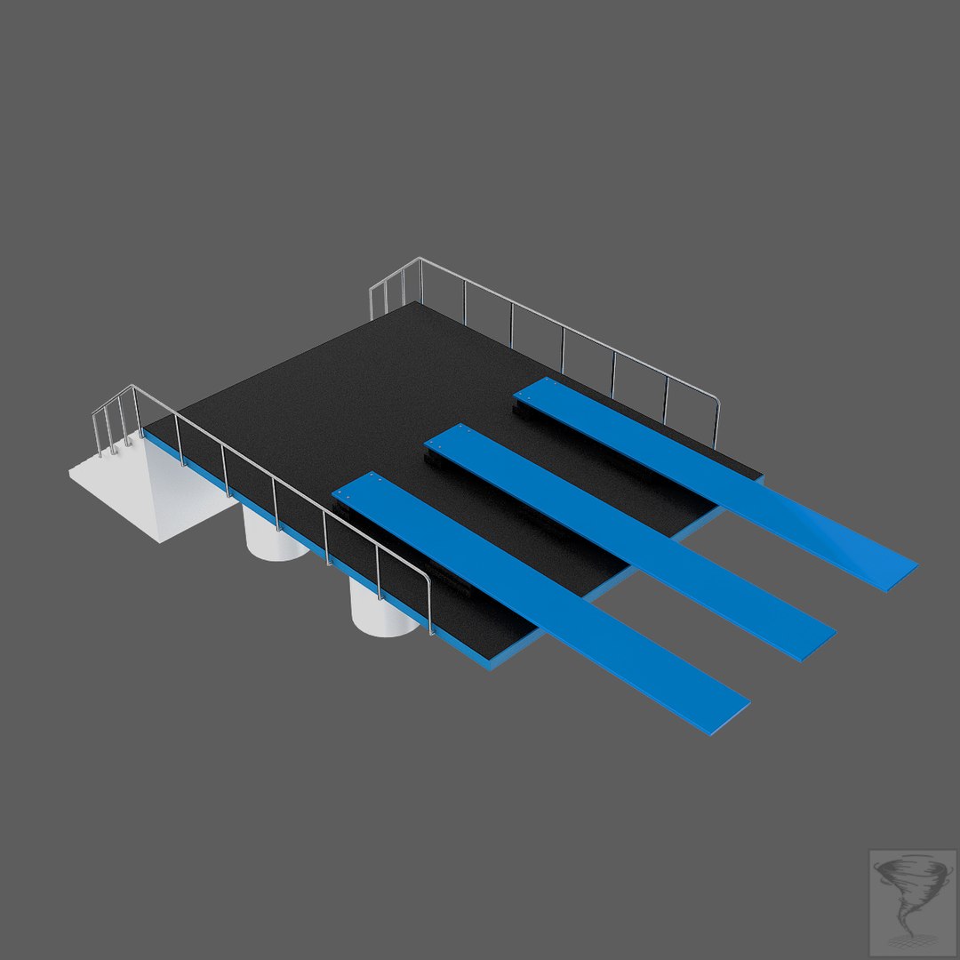 Maya Diving Tower Ramp