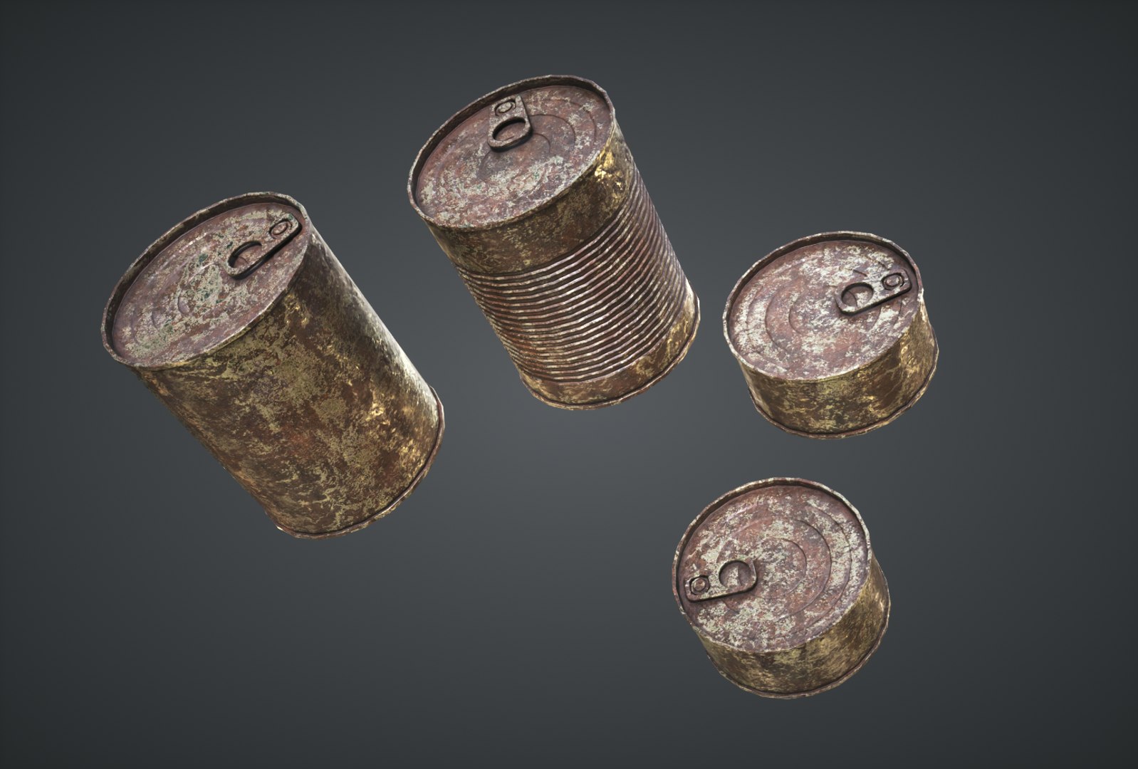 3D cans rust - TurboSquid 1507096