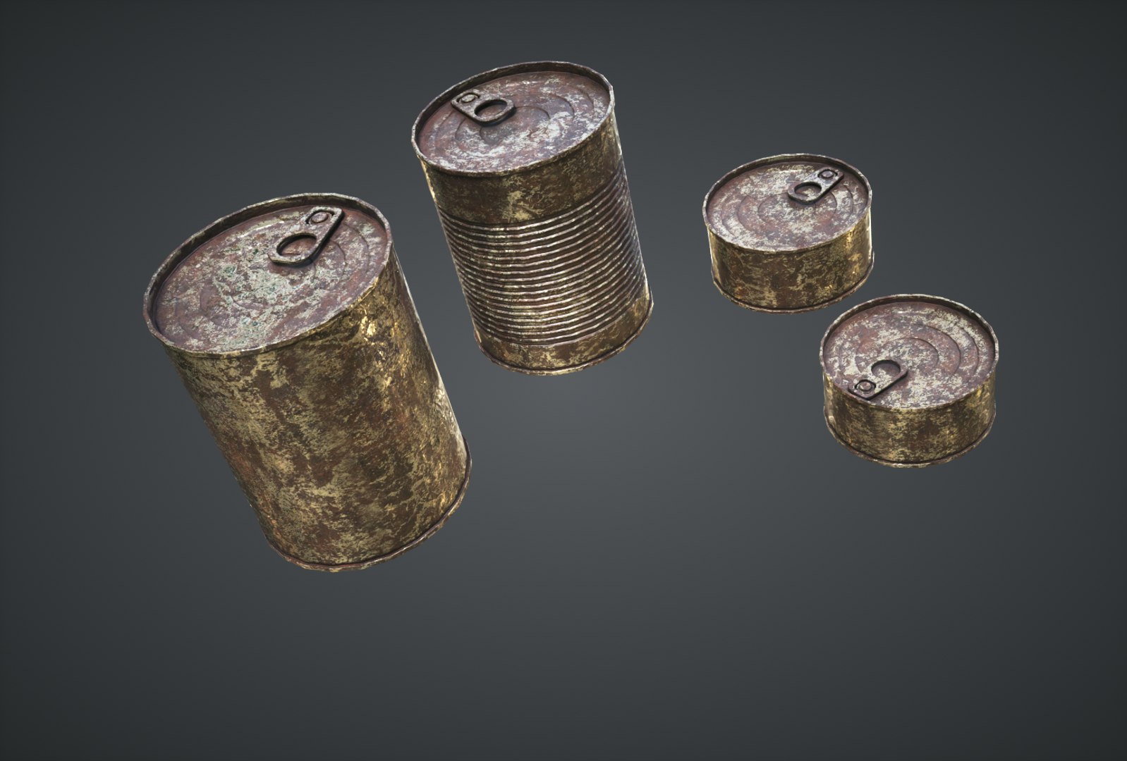 3D cans rust - TurboSquid 1507096