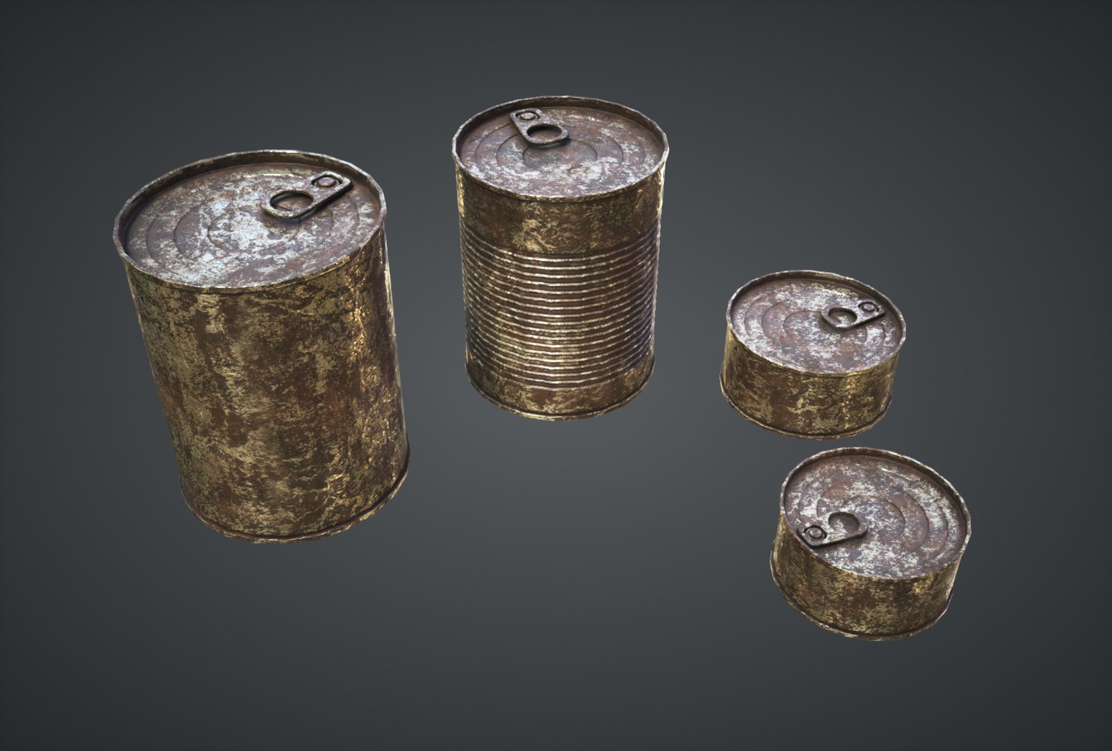 3D cans rust - TurboSquid 1507096