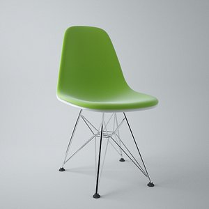 3ds max eames plastic chair