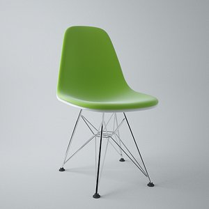 Eames plastic side chair