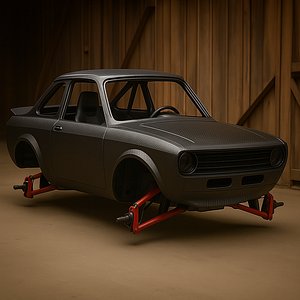 Bold Rally Car 01