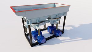 Jigging Separator Machine 3D Model 3D Model