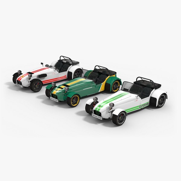 caterham cars 3d model