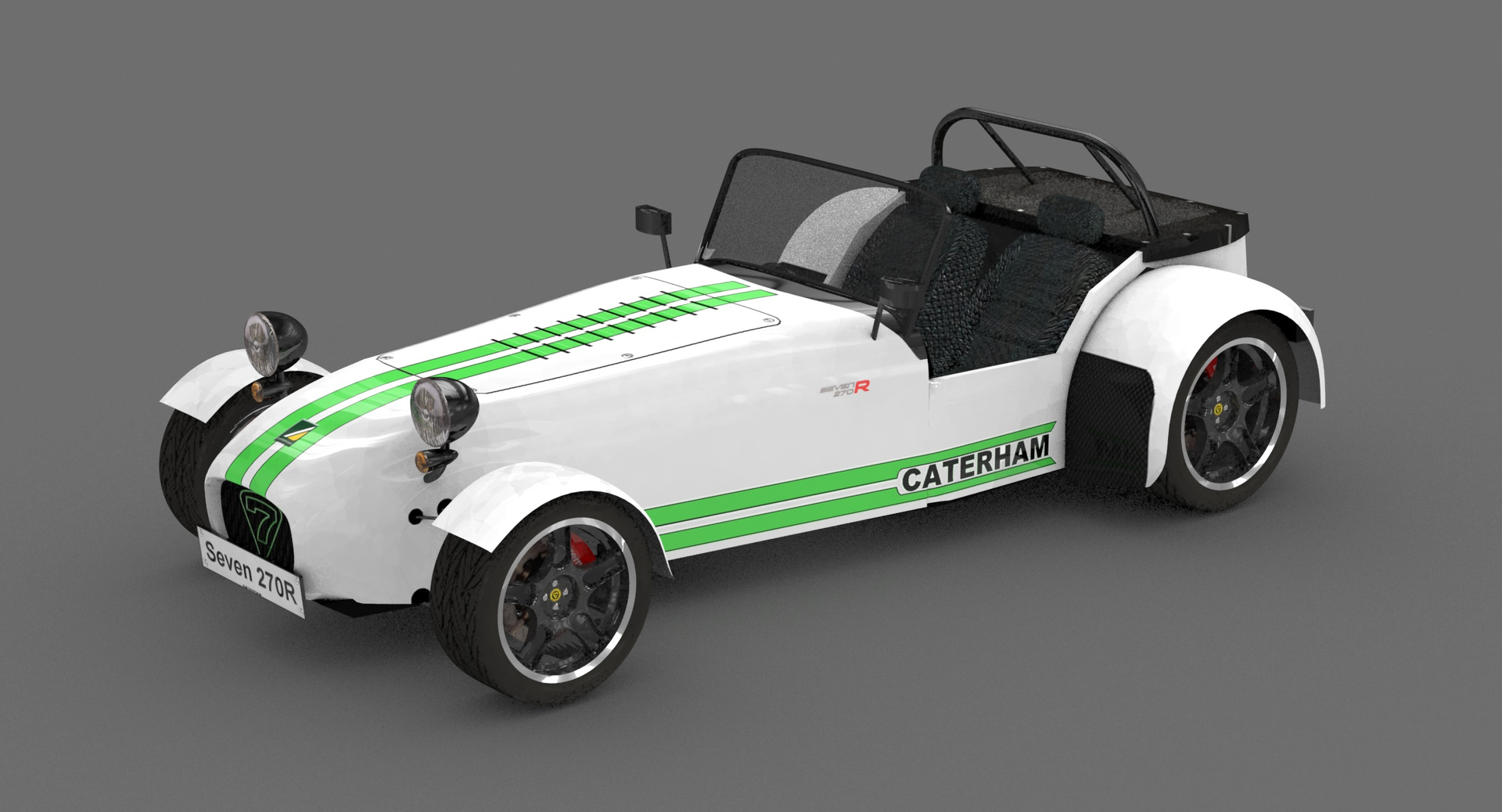 Caterham Cars 3d Model