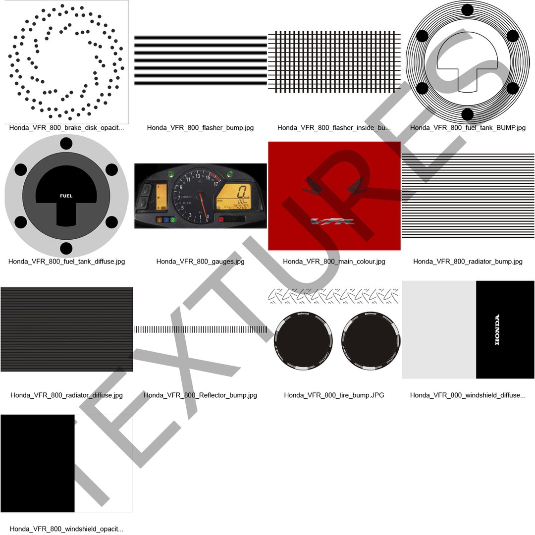 obj motorcycle honda vfr 800 https://p.turbosquid.com/ts-thumb/pn/pfJ1dH/zyQ1pdrF/honda_vfr_800_textures_0001/jpg/1365535231/1920x1080/fit_q87/e0da1a9e0bc4072146ef7a80d337fdf09e26f6bd/honda_vfr_800_textures_0001.jpg