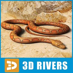 3ds max python orange snakes