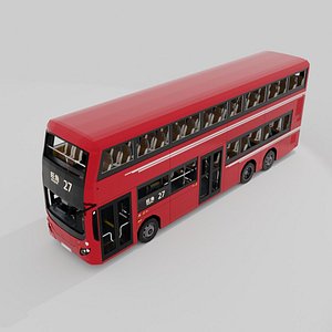Volvo B8L Bus 3D model