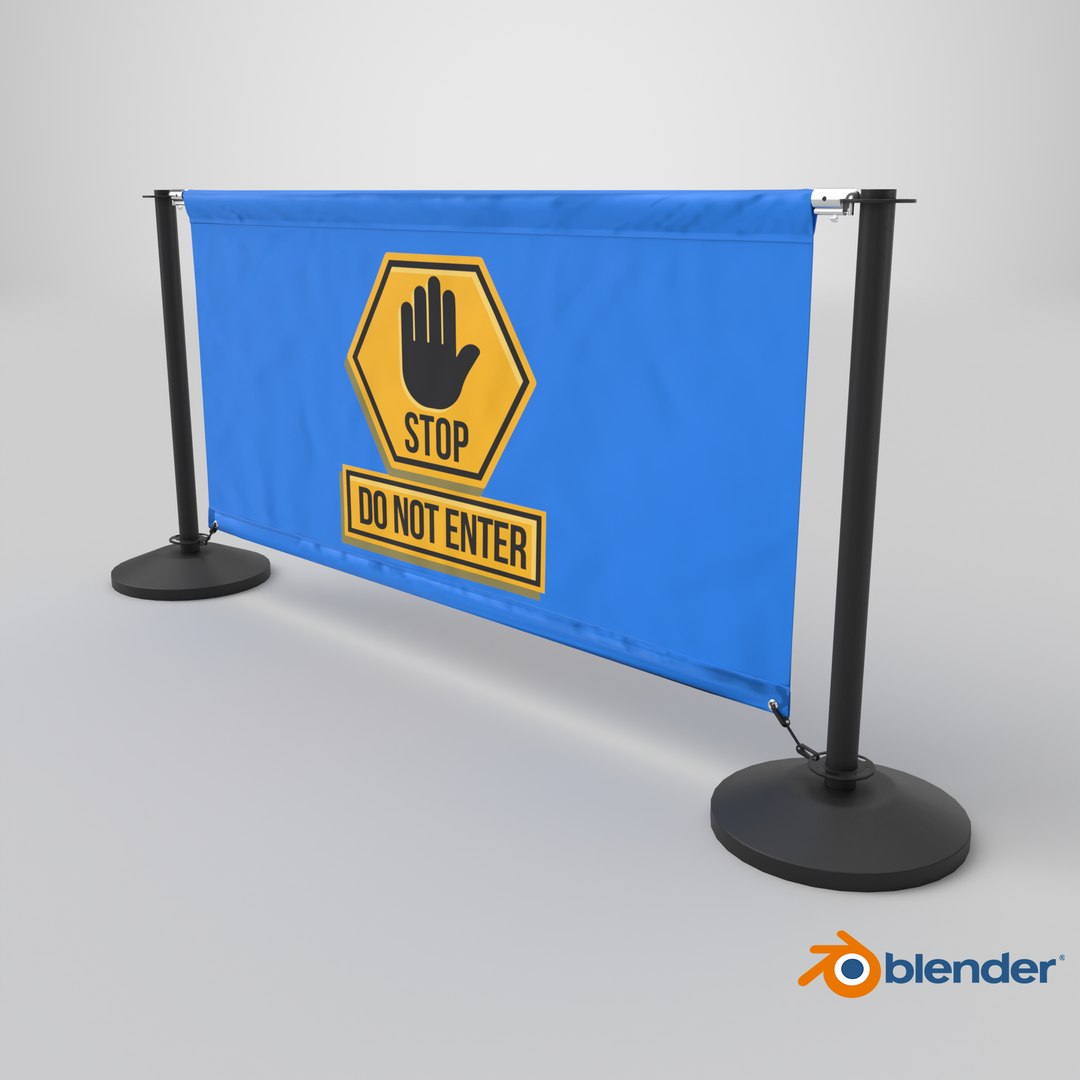 Barrier Banner Stand Warning Sign Game Ready 3D model https://p.turbosquid.com/ts-thumb/pn/yjVZ8k/Cq/stemcell_blender_cycles_render/png/1786112082/1920x1080/fit_q87/cf5f2103d1bac57d9408e87bcf0b9dbfc578a89b/stemcell_blender_cycles_render.jpg