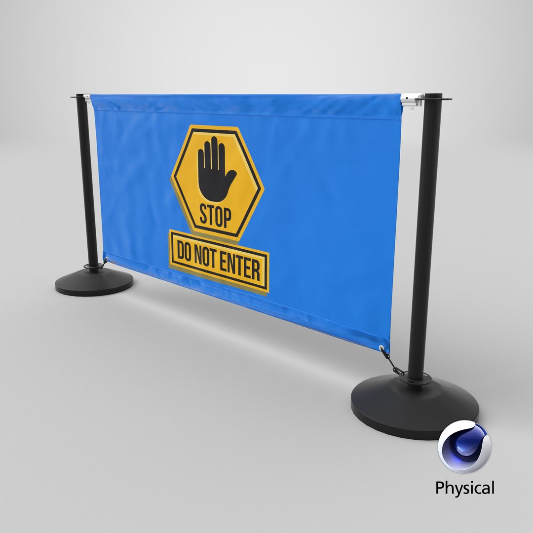 Barrier Banner Stand Warning Sign Game Ready 3D model https://p.turbosquid.com/ts-thumb/pn/yjVZ8k/fz/stemcell_cinema_4d_physical_render/png/1786112089/1920x1080/fit_q87/51831c1c1d6f2fc93be84299c6e4ddf62a585c1c/stemcell_cinema_4d_physical_render.jpg