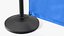 Barrier Banner Stand Warning Sign Game Ready