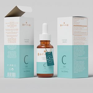 BOTANIQ Tinture Drops CBD model