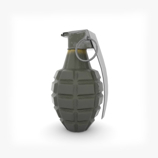 Mk 2 Hand Grenade 3D model - TurboSquid 1990882