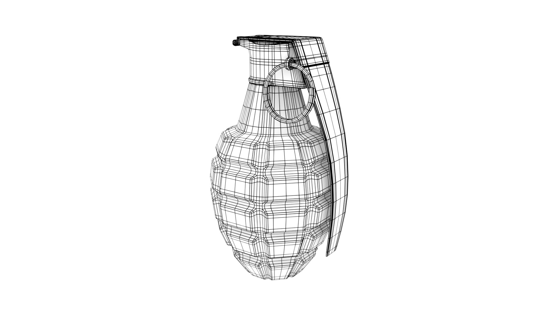 Mk 2 Hand Grenade 3d Model Turbosquid 1990882 4818