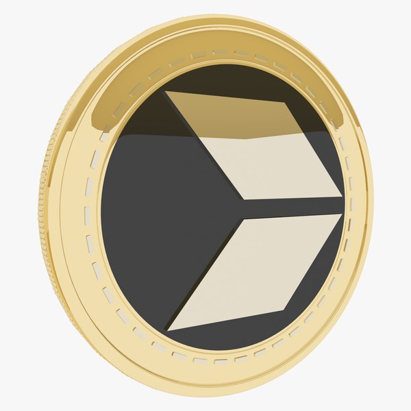 Cash2 Cryptocurrency Gold Coin model