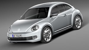 2015 volkswagen ibeetle 3d model