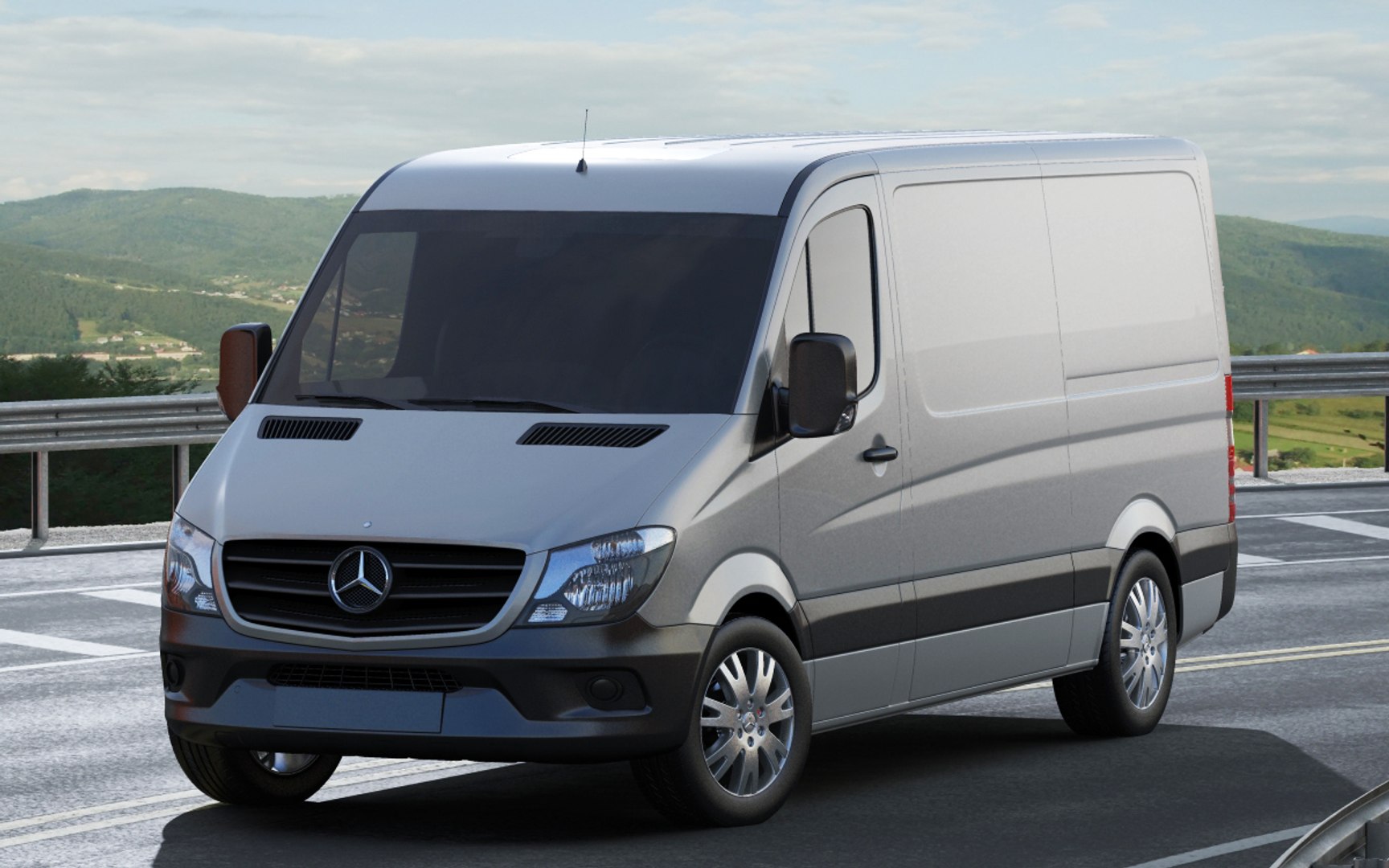 Mercedes Sprinter 2014 3d 3ds