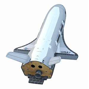 boeing x-37b x-37 3d model