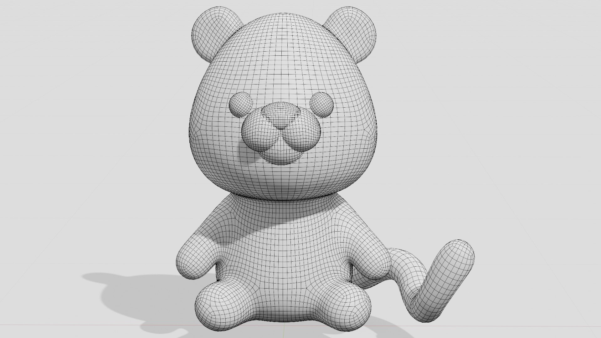 Cute Little Tiger Sitting Model - TurboSquid 2101349