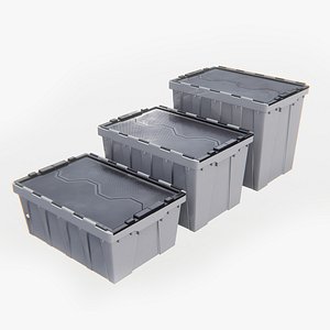plastic container 3d model