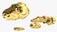 Metallic Gold Small Minerals