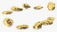 Metallic Gold Small Minerals