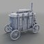 Steampunk Carriage Vehicle
