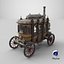Steampunk Carriage Vehicle