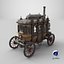 Steampunk Carriage Vehicle