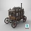Steampunk Carriage Vehicle