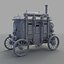 Steampunk Carriage Vehicle