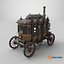 Steampunk Carriage Vehicle