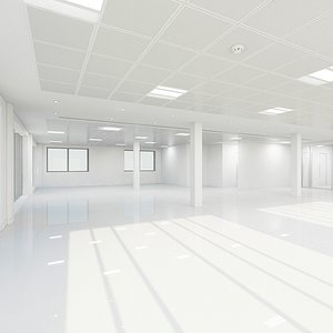 3ds max interior office shell