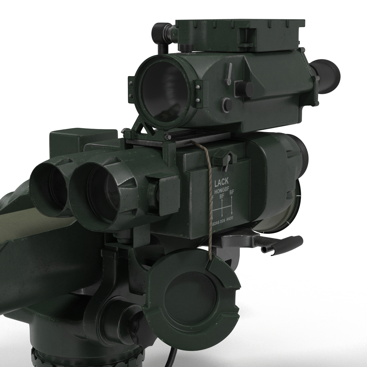 Legend Productions 1/35 BGM-71 TOW AT Missile Model Kit W/2 Types Launch Tubes & Folded Legs LF3D008
