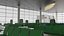 Modern Airport Terminal Interior 3D model
