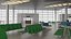 Modern Airport Terminal Interior 3D model