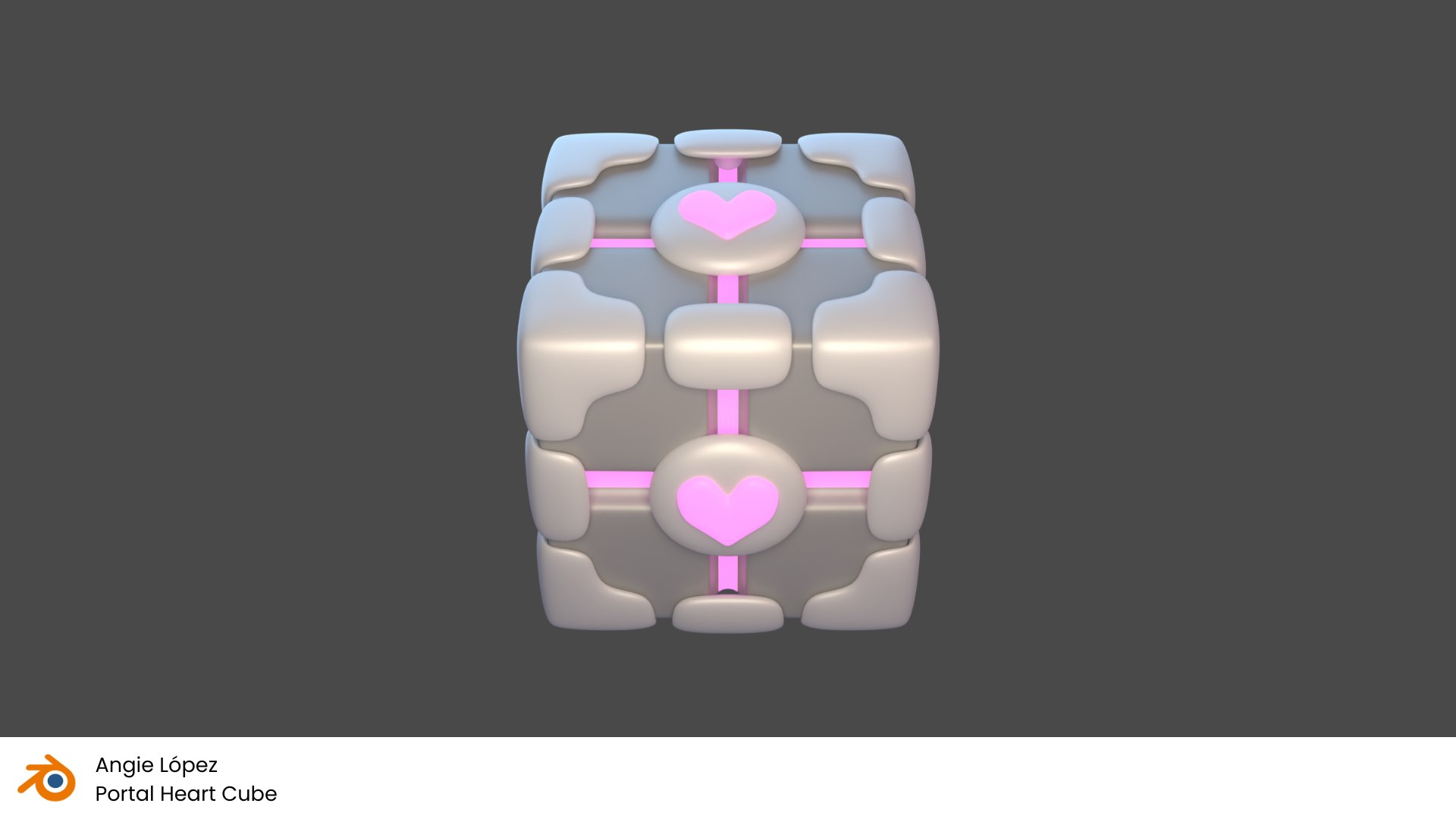 PortalHeartCube 3D Model - TurboSquid 2247188