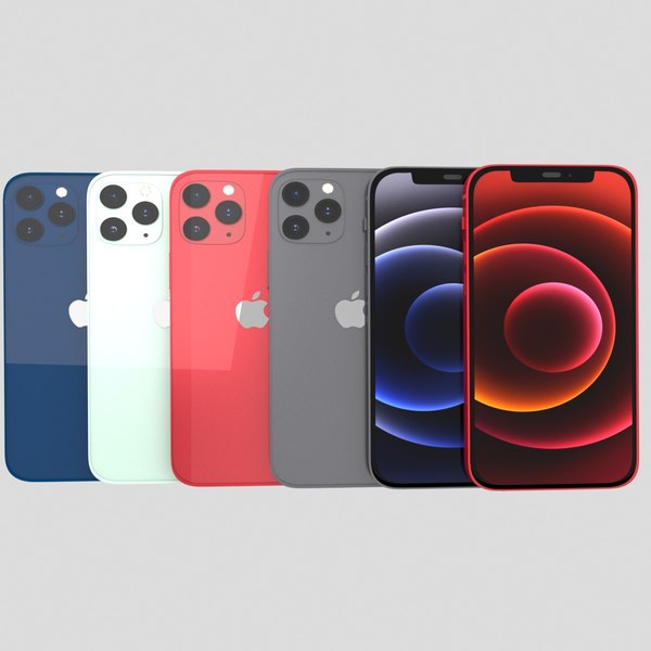 3D apple iphone 12 pro model
